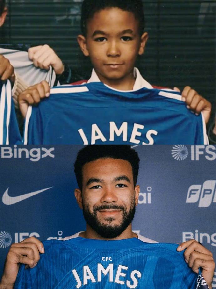 从科巴姆男孩到蓝军队长！切尔西与詹姆斯续约至2032年